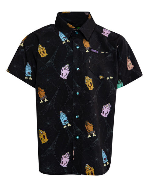 UNDEAD - PARTY SHIRT SHORT SLEEVE BUTTON UP - YOUTH